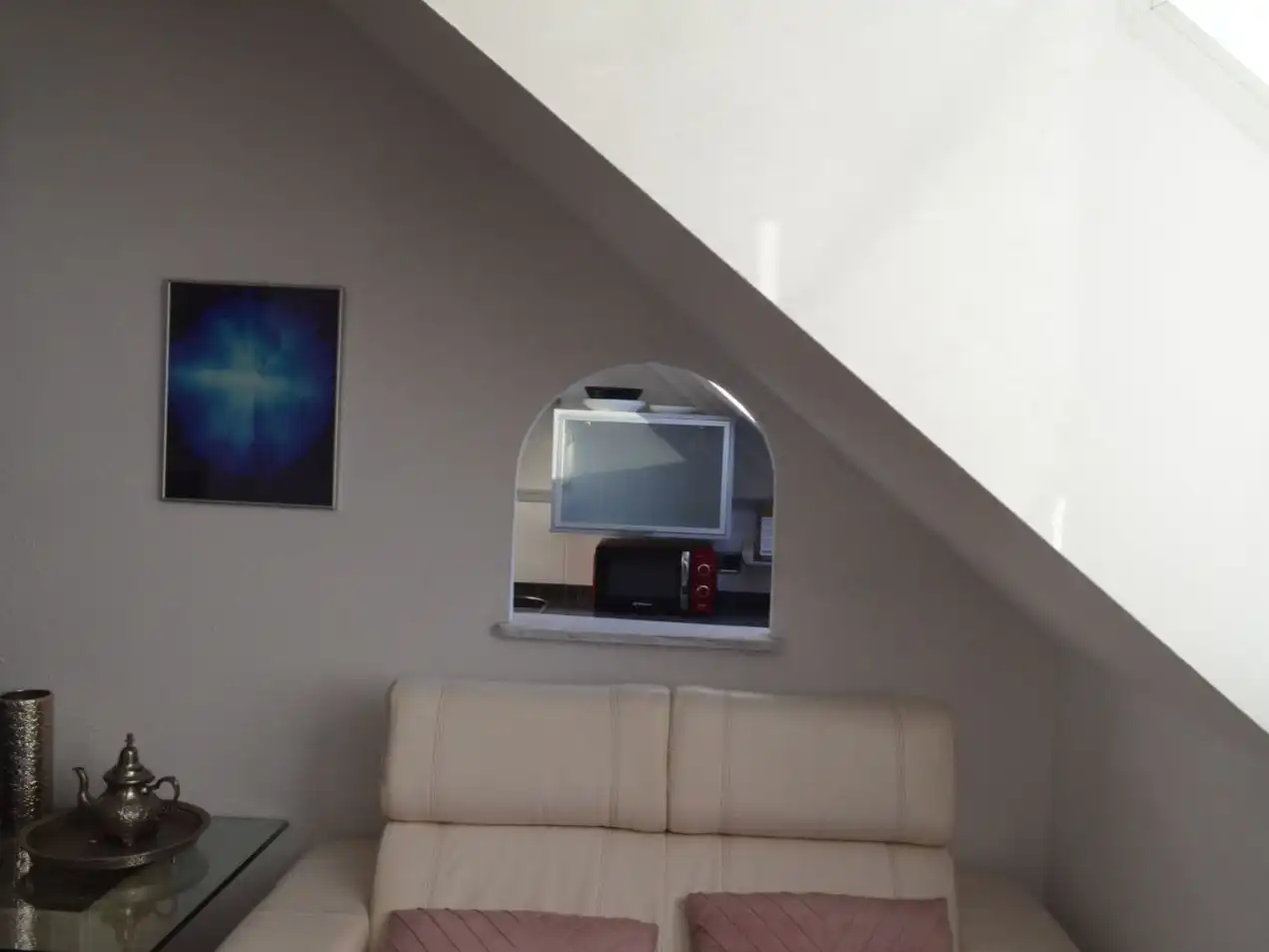 Sala d'estar de Pis en venda en Gijón 