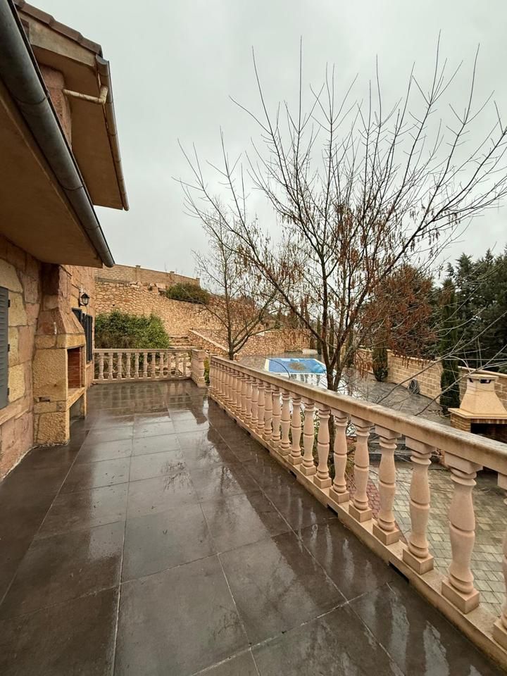 Terraza de Casa o chalet en venta en Castillejo de Mesleón con Calefacción, Jardín privado y Terraza