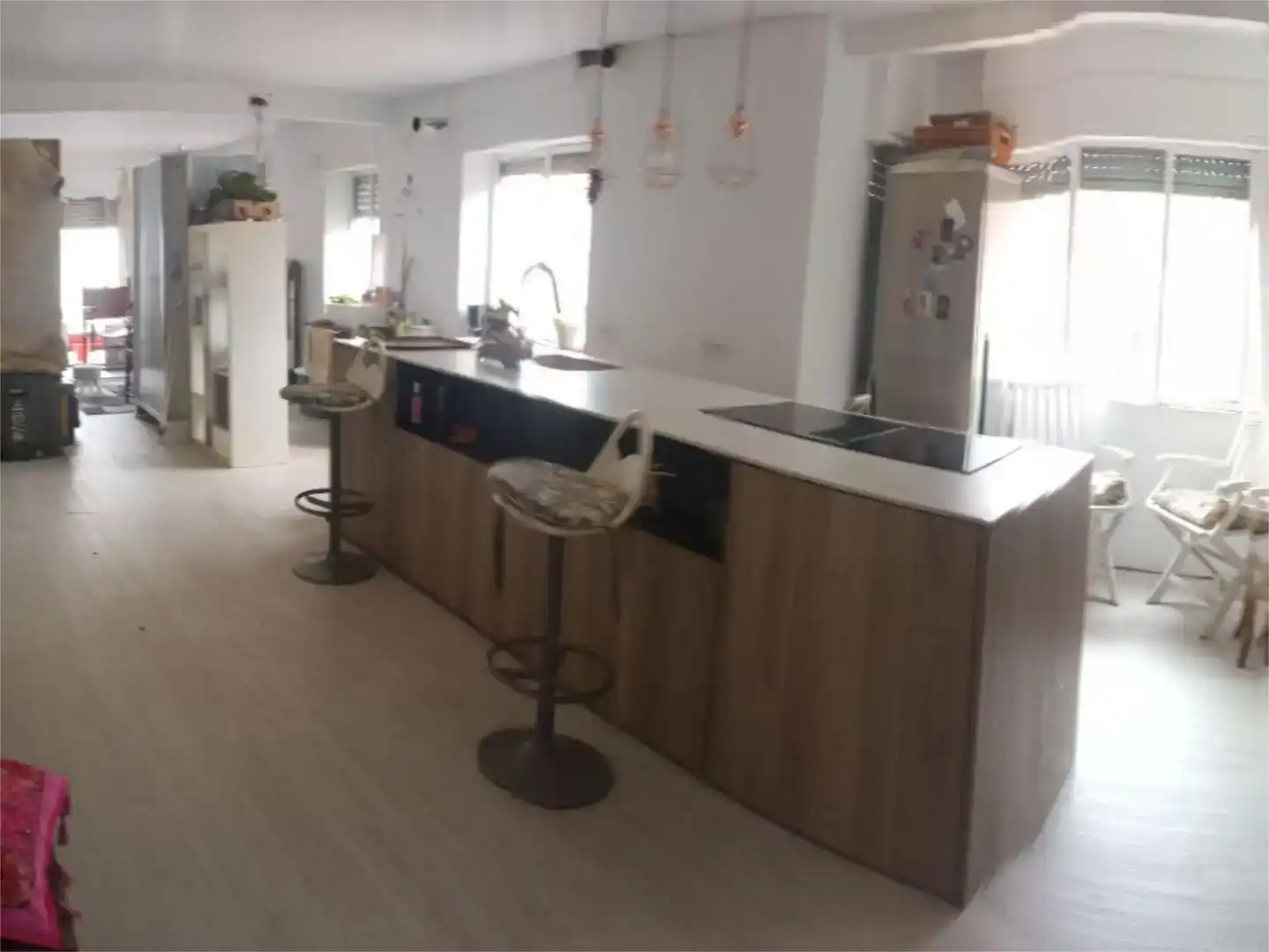 Cuina de Loft en venda en León Capital  amb Parquet, Traster i Moblat