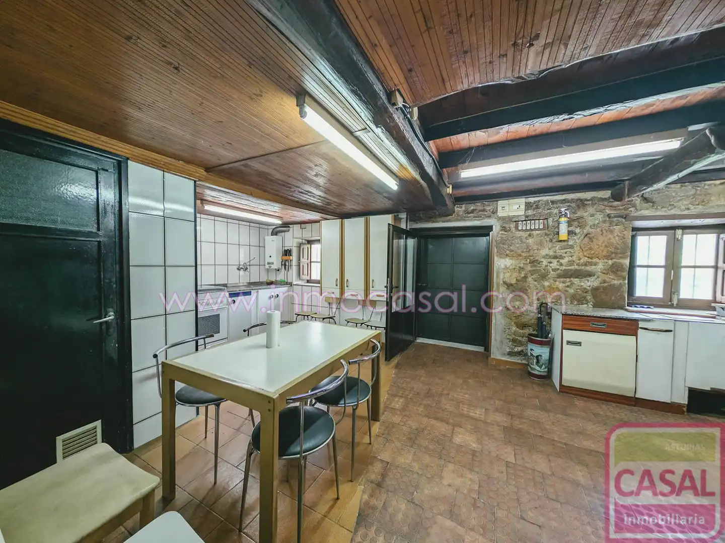 Kitchen of Houses for sale in Mieres (Asturias)  with Terrace and Storage room