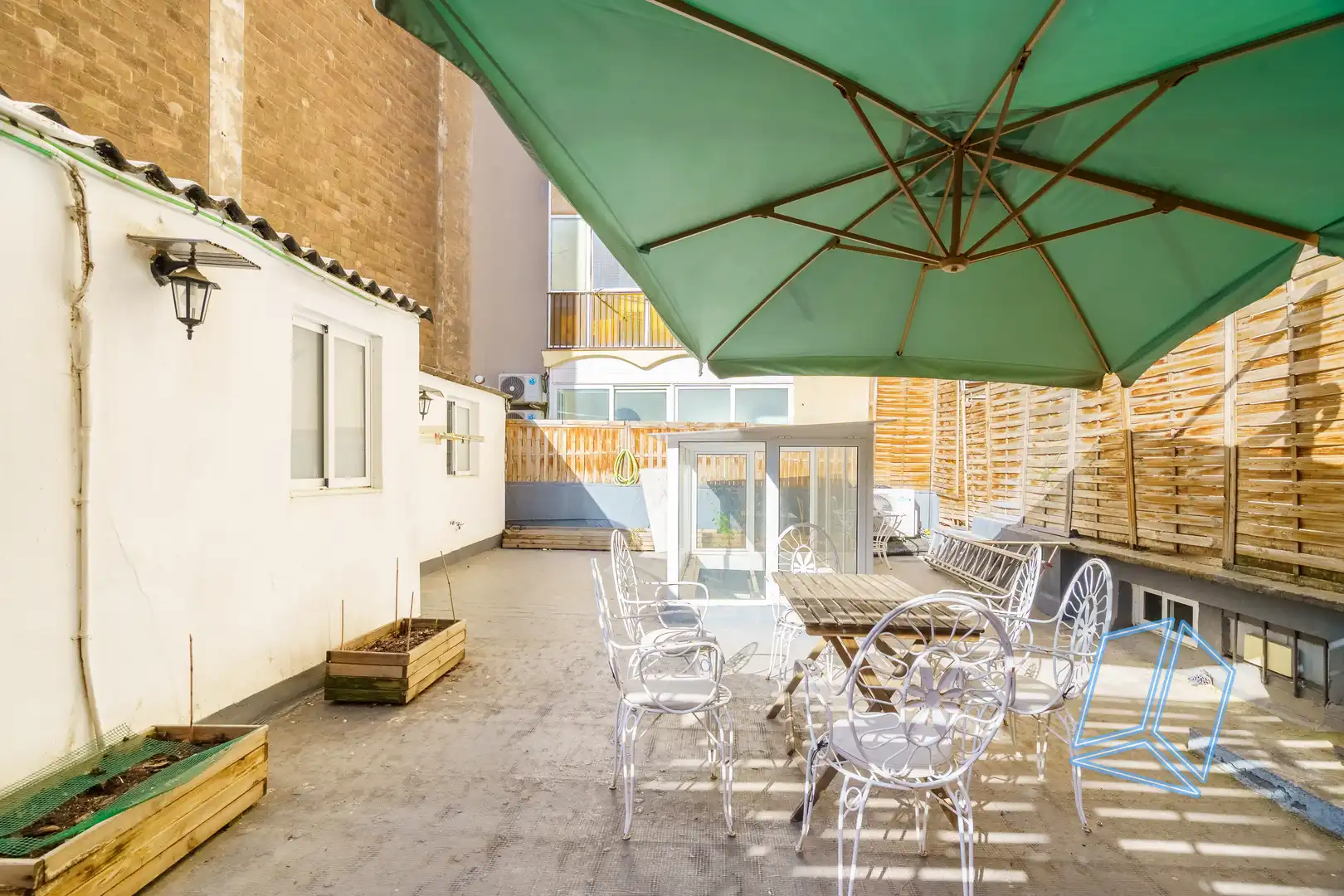 Terrasse von Erdgeschoss zum Verkauf in Barcelona mit Terrasse