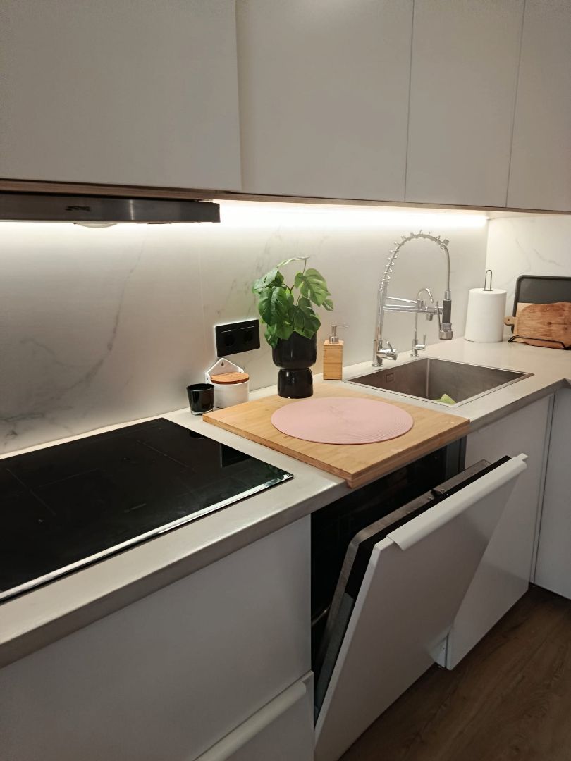 Kitchen of Flat for sale in Granollers  with Air Conditioner, Heating and Parquet flooring