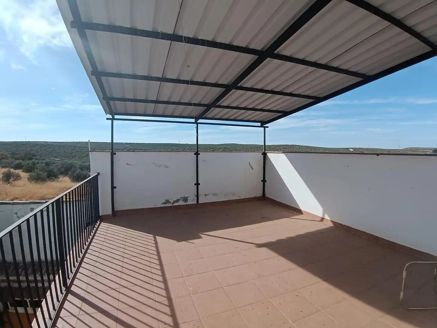 Terraza de Casa adosada de alquiler en Antequera