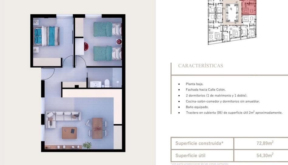 Foto 1 de Piso en venta en Avenida del Río Barbate, 26