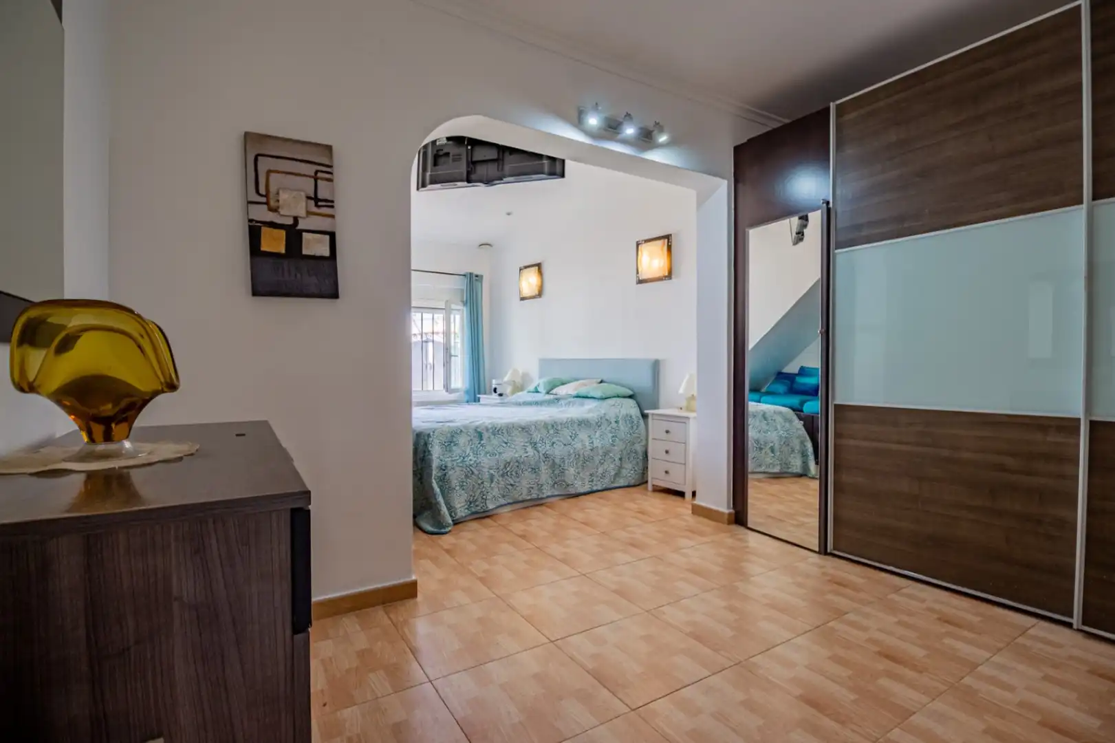 Habitación de Casa o chalet de alquiler en L'Alfàs del Pi con Aire acondicionado, Calefacción y Piscina