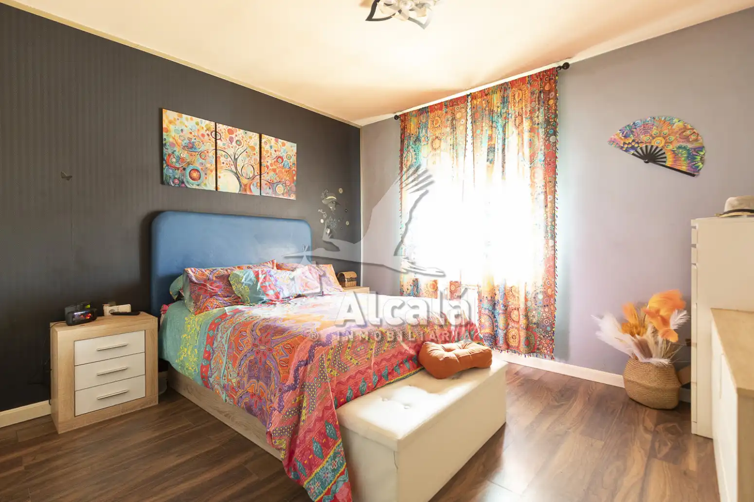 Bedroom of Houses for sale in Camarma de Esteruelas  with Air Conditioner, Heating and Private garden