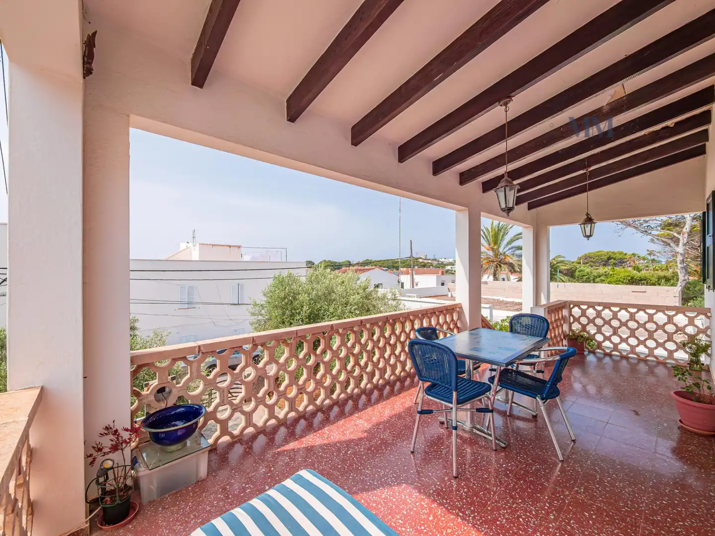 Terraza de Casa o chalet en venta en Sant Lluís con Jardín privado, Terraza y Balcón