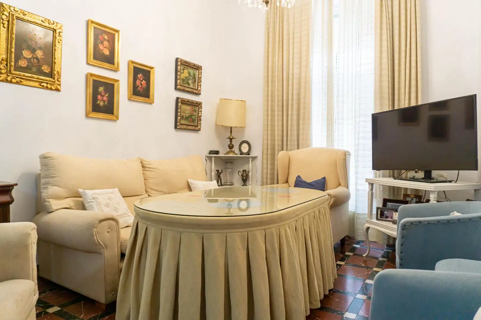Sala d'estar de Casa o xalet en venda en Montellano amb Aire condicionat, Jardí privat i Terrassa