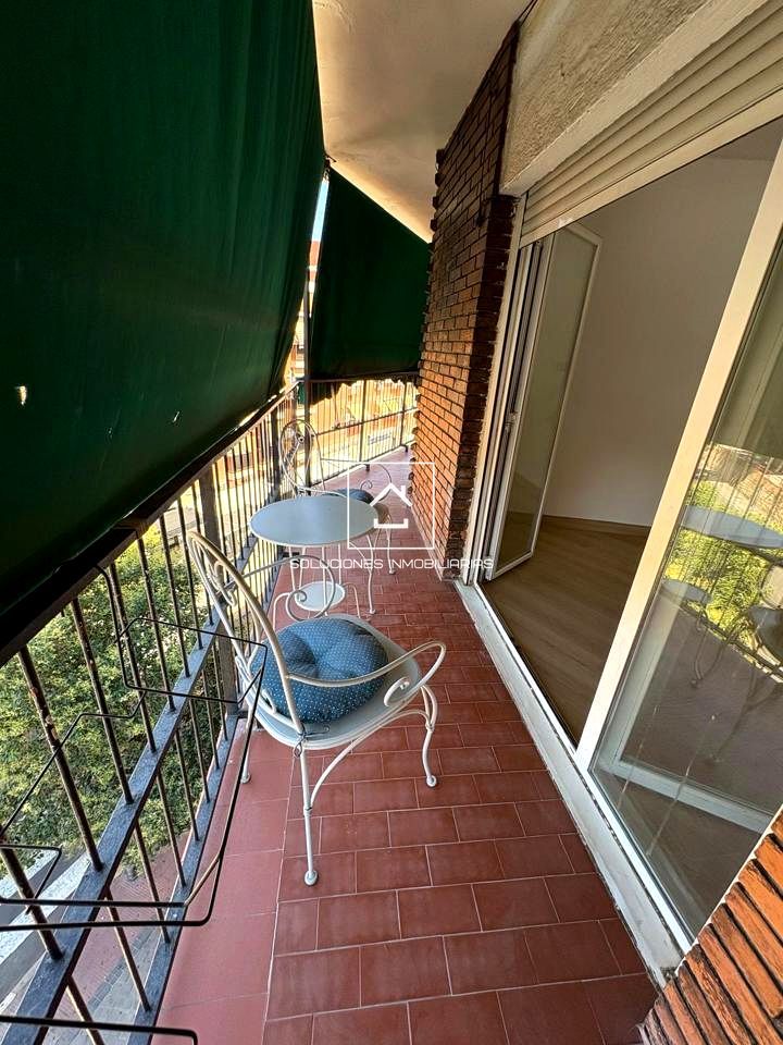 Balcony of Flat for sale in  Madrid Capital  with Heating, Terrace and Furnished