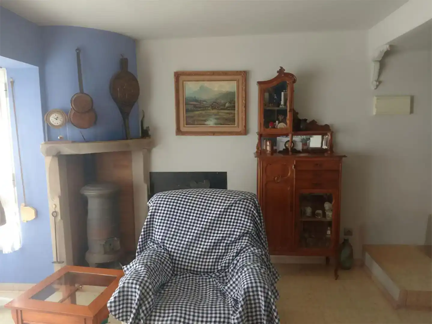 Sala de estar de Piso en venta en Vilalba dels Arcs con Aire acondicionado, Trastero y Amueblado