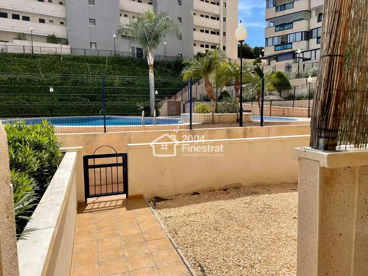 Schwimmbecken von Wohnungen zur Miete in Villajoyosa / La Vila Joiosa mit Klimaanlage, Terrasse und Möbliert