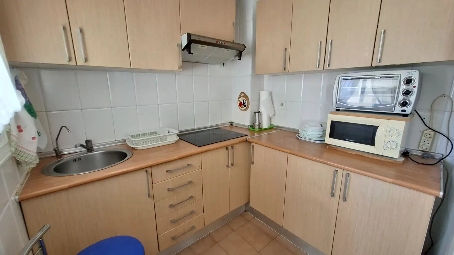 Küche von Wohnung zum Verkauf in San Vicente del Raspeig / Sant Vicent del Raspeig mit Balkon