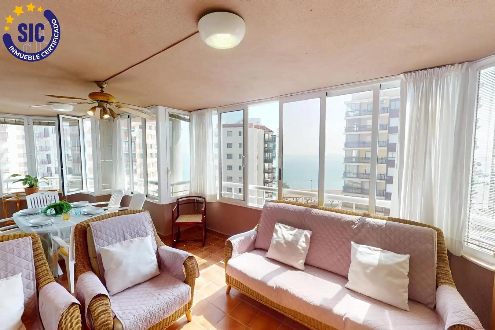 Sala de estar de Apartamento en venta en Benicasim / Benicàssim con Jardín privado, Terraza y Trastero