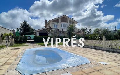 Exterior view of House or chalet for sale in Malpartida de Cáceres  with Air Conditioner, Heating and Terrace