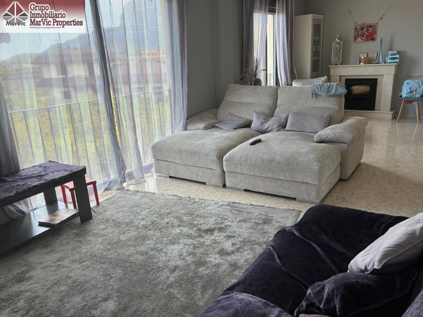 Living room of House or chalet for sale in Callosa d'en Sarrià  with Air Conditioner