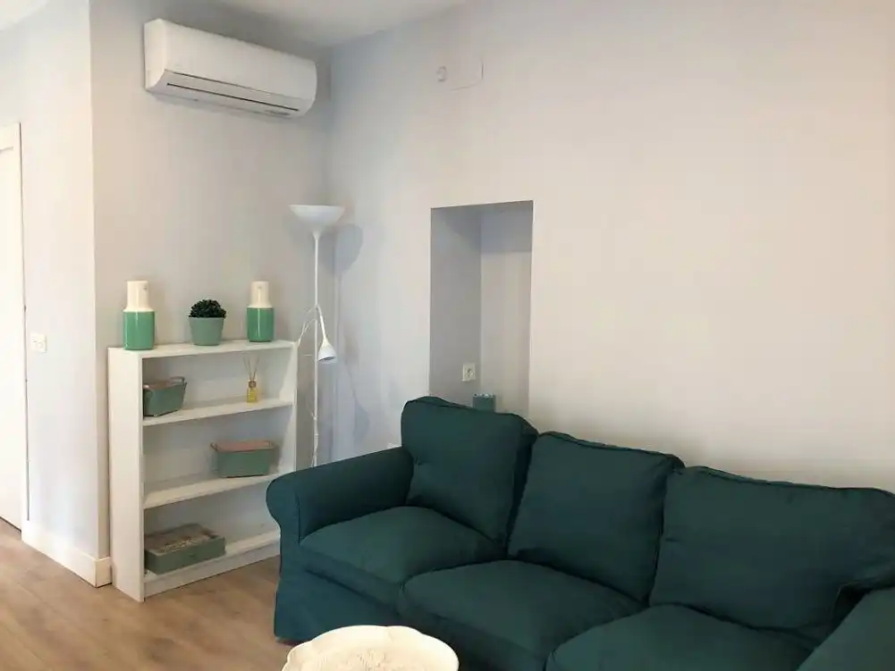 Sala de estar de Apartamento de alquiler en Badajoz con Aire acondicionado, Calefacción y Amueblado