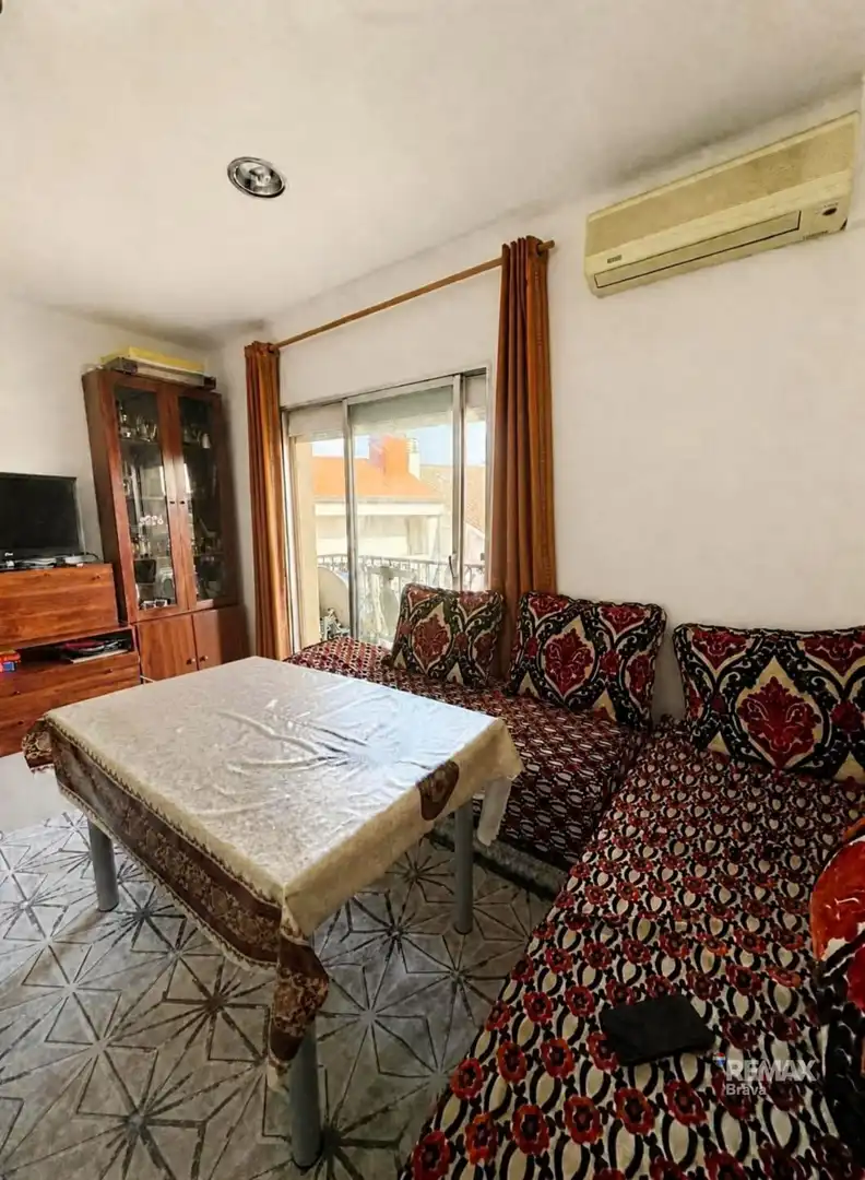 Sala d'estar de Apartament en venda en Girona amb Aire condicionat, Calefacció i Terrassa