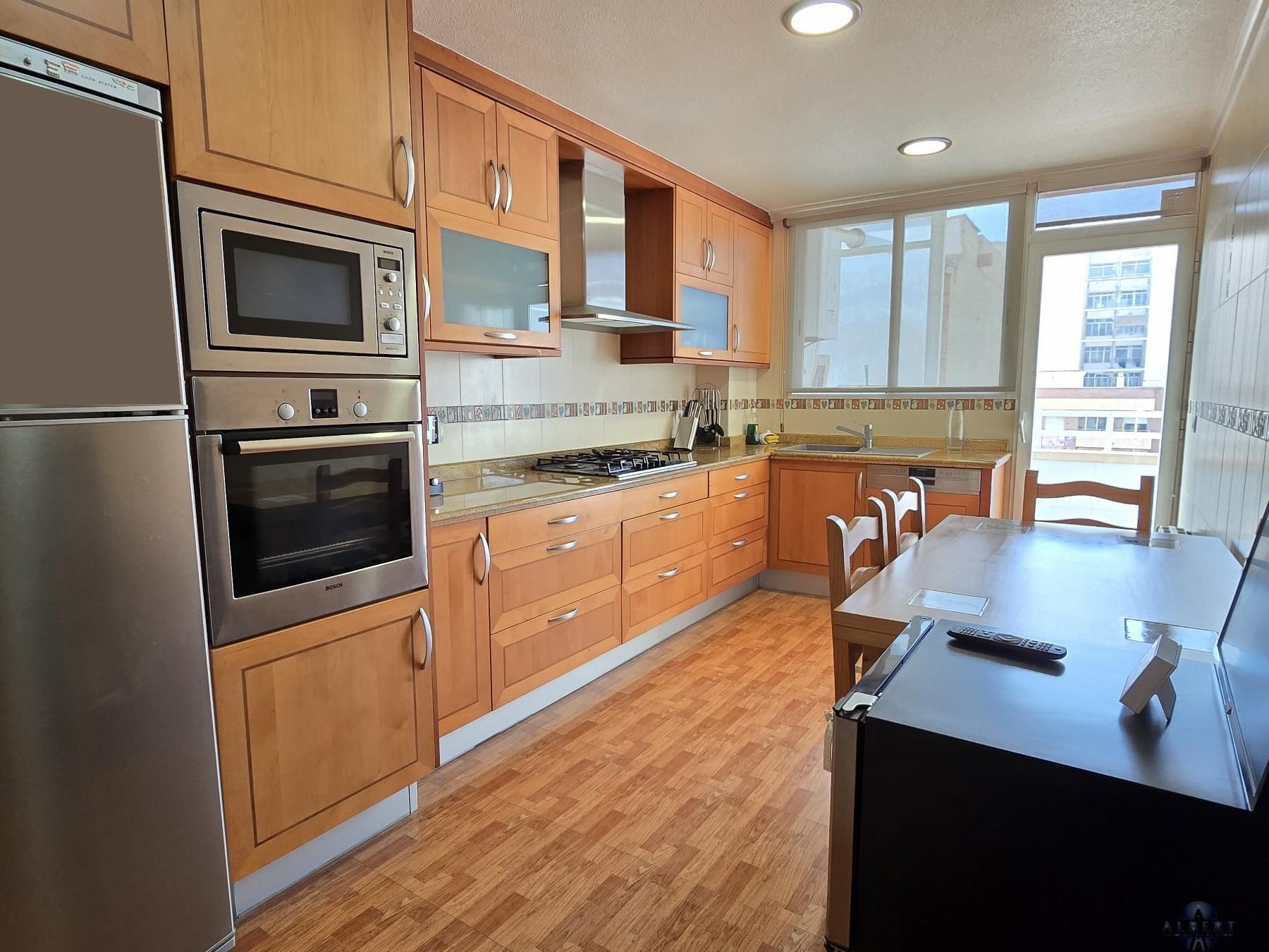 Kitchen of Flat for sale in Novelda  with Air Conditioner, Heating and Balcony