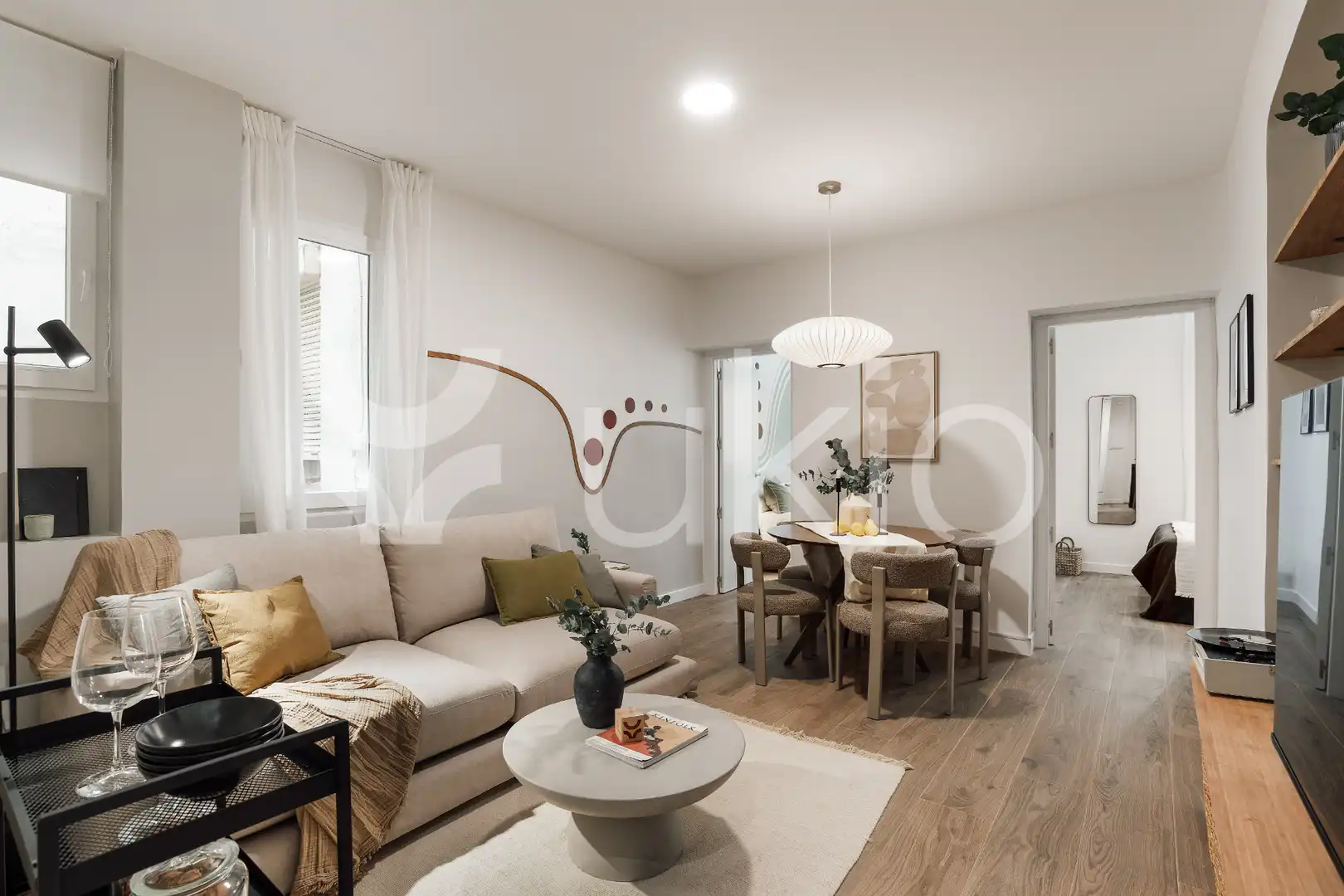 Apartament amb ascensor de lloguer a Calle de Viriato