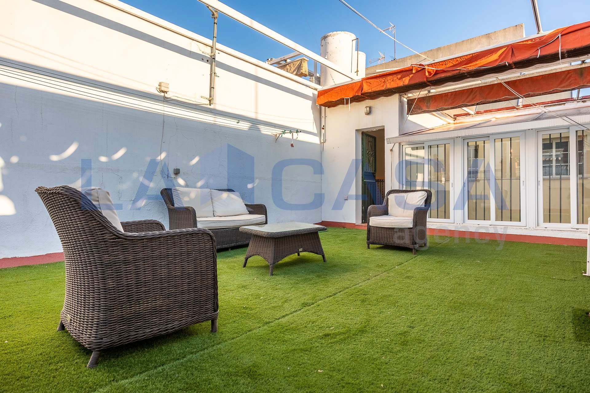 Terrace of Single-family semi-detached for sale in  Sevilla Capital  with Terrace and Balcony