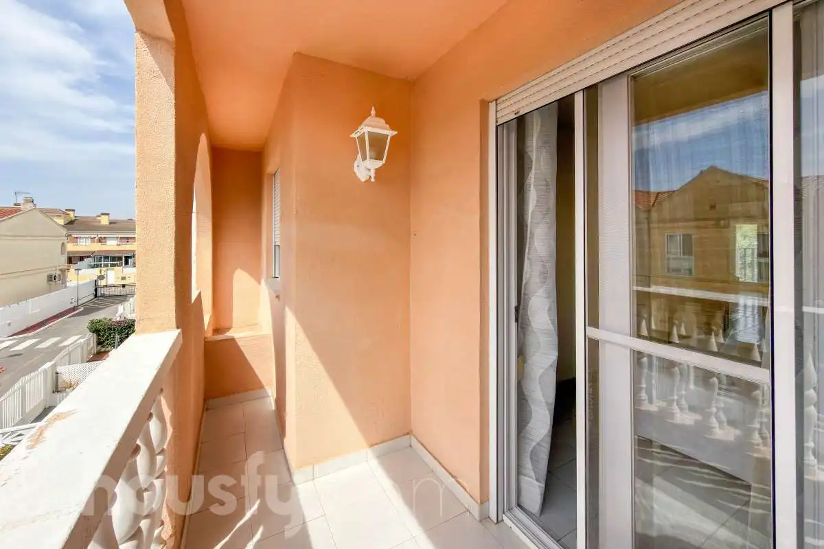 Balcony of Detached homes for rent in Benicasim / Benicàssim  with Air Conditioner, Heating and Terrace