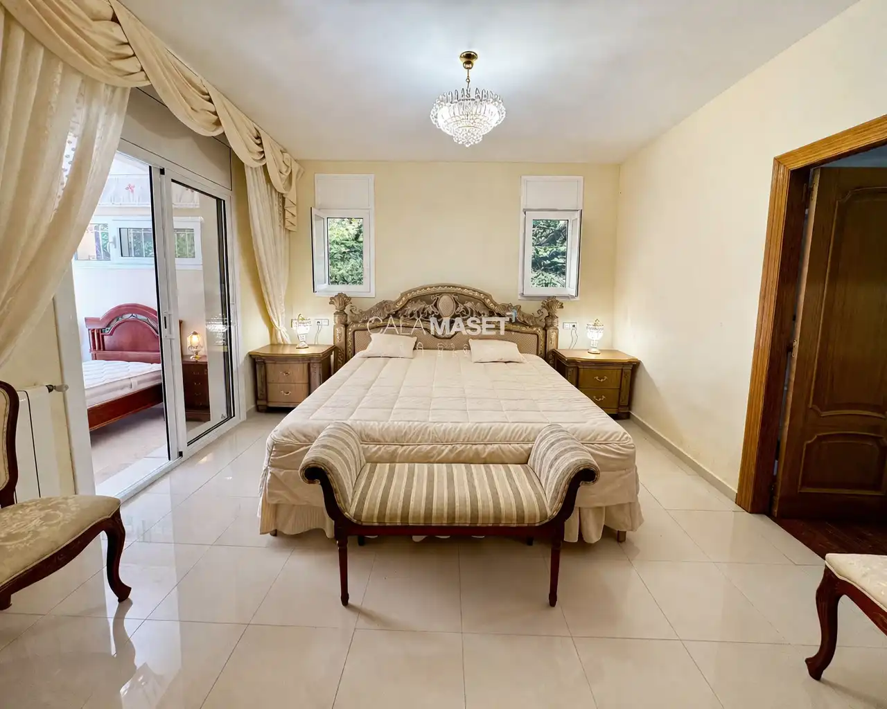 Schlafzimmer von Haus oder Chalet zum Verkauf in Calonge i Sant Antoni mit Heizung, Privatgarten und Terrasse