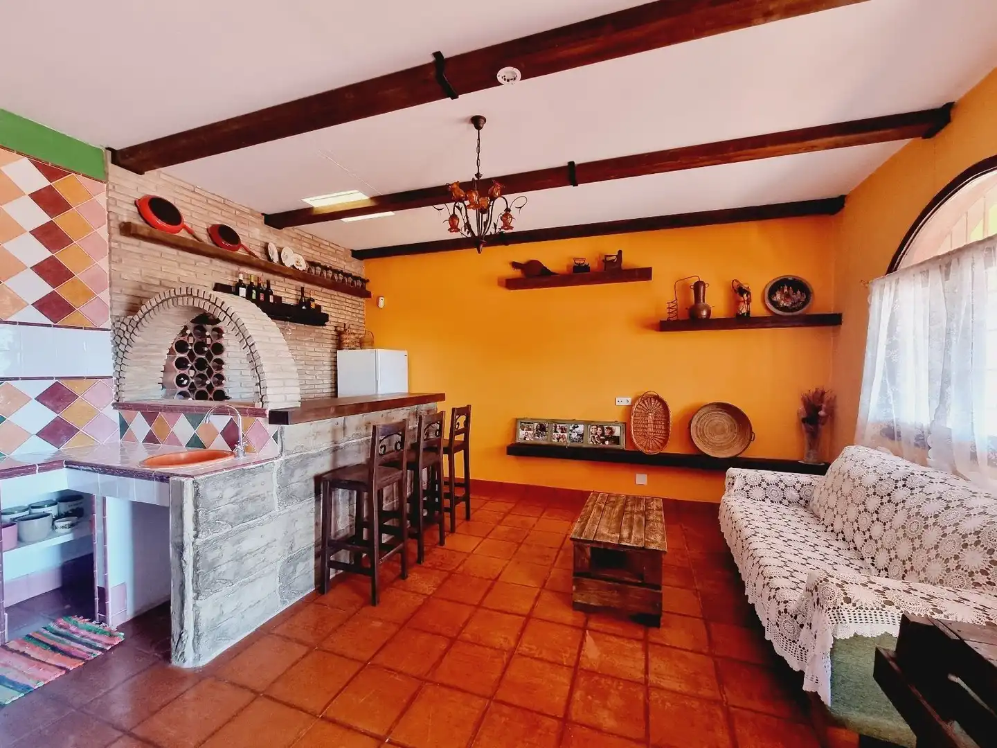 Cocina de Casa o chalet en venta en Cuevas del Almanzora con Aire acondicionado, Terraza y Amueblado