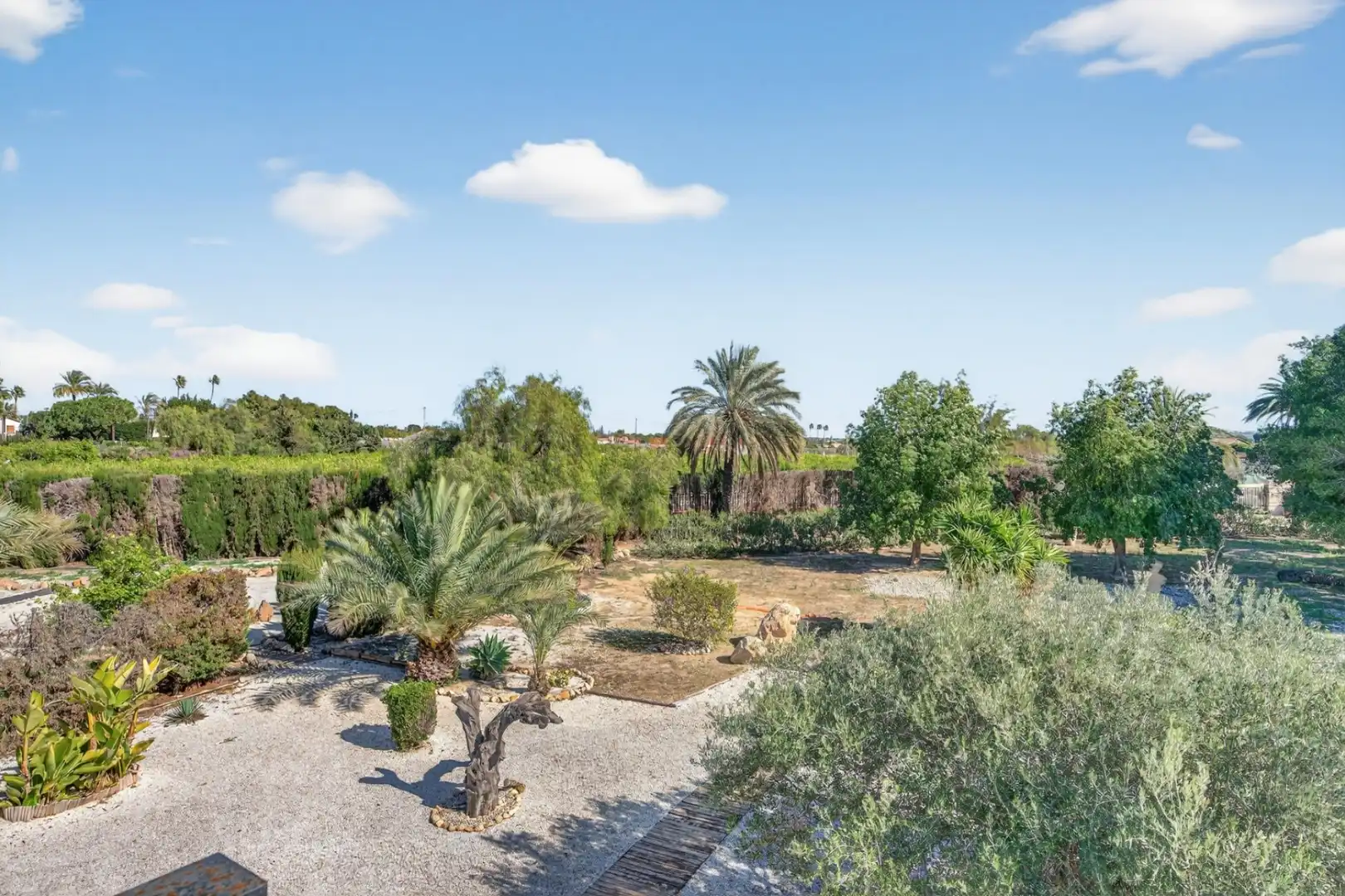Jardín de Casa o chalet en venta en Elche / Elx con Aire acondicionado y Alarma