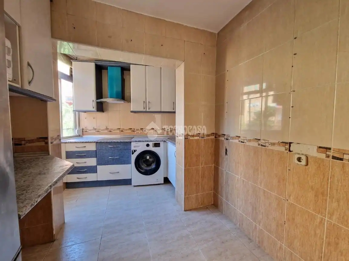 Kitchen of Flat for sale in Madrid  with Air Conditioner and Terrace