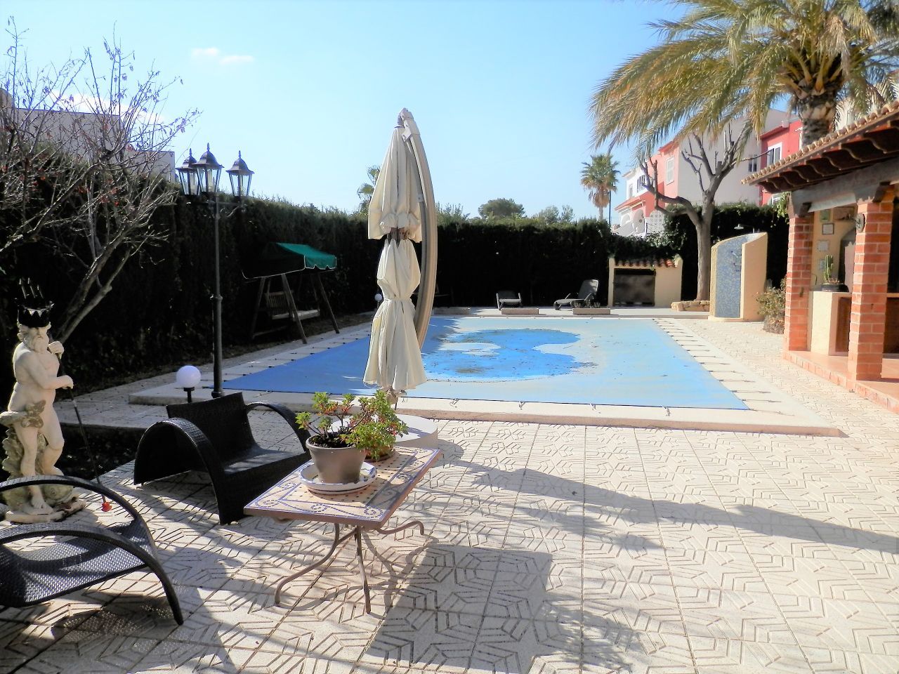 Swimming pool of House or chalet for sale in L'Alfàs del Pi  with Air Conditioner, Heating and Swimming Pool