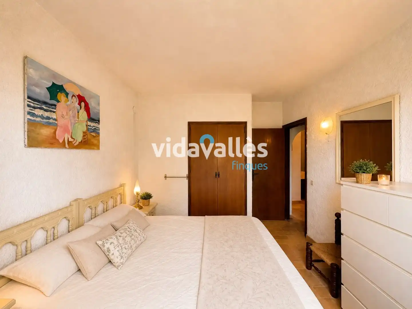 Dormitori de Casa adosada en venda en Calonge i Sant Antoni amb Jardí privat, Terrassa i Internet