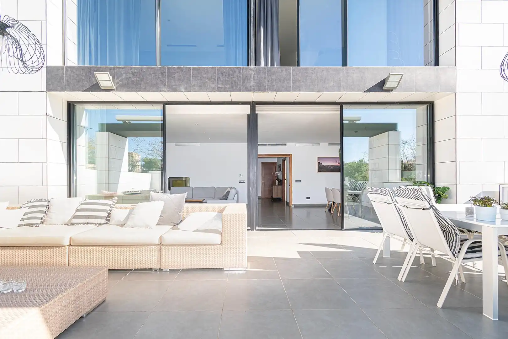 Terrassa de Casa o xalet en venda en  Palma de Mallorca amb Aire condicionat, Calefacció i Jardí privat