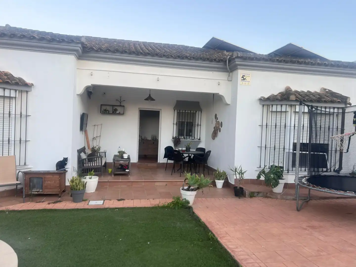 Exterior view of Houses for sale in Chiclana de la Frontera  with Air Conditioner, Private garden and Swimming Pool