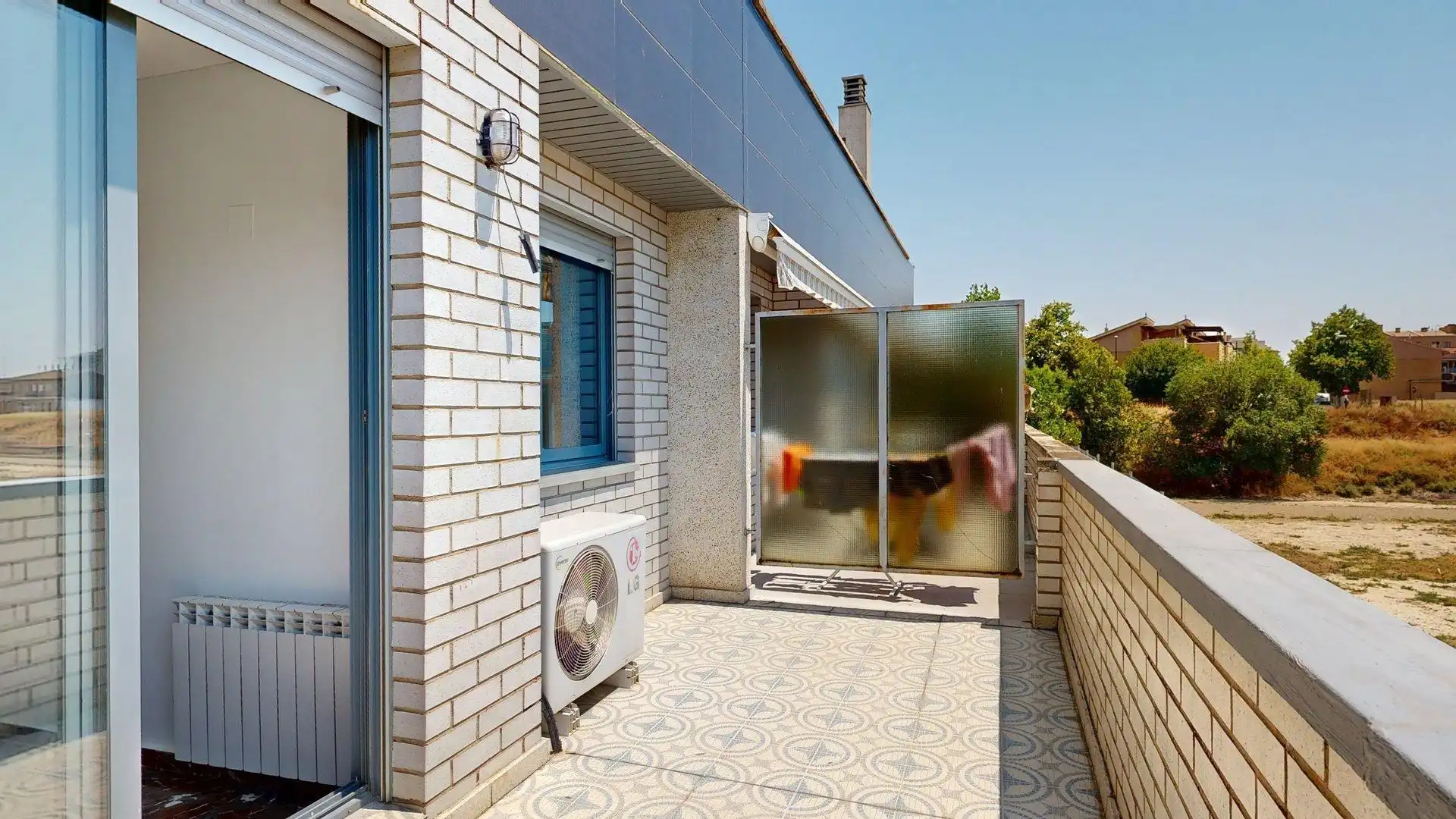 Terraza de Casa adosada en venta en Zaragoza con Aire acondicionado, Calefacción y Terraza