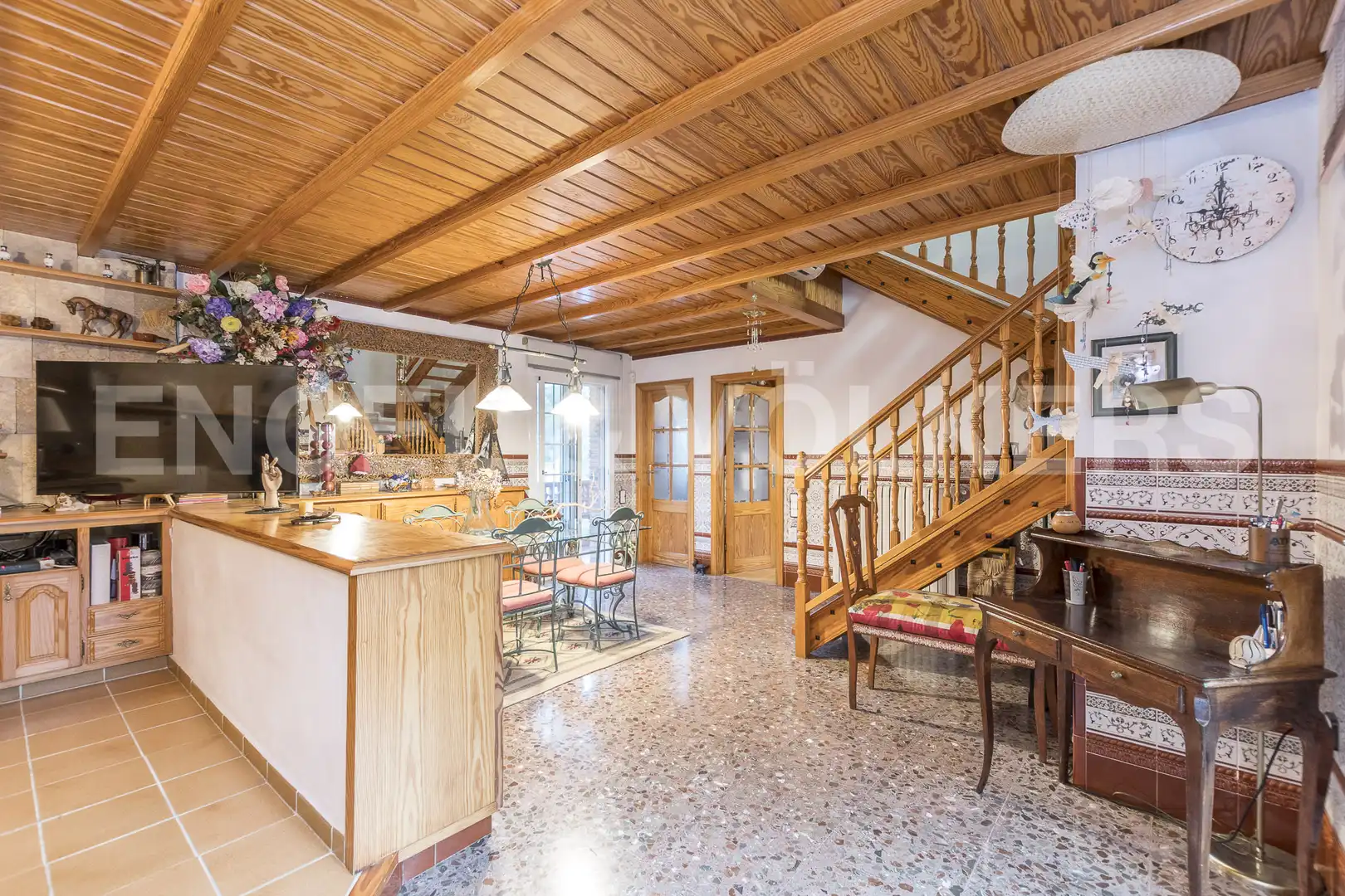 Cocina de Casa o chalet en venta en Rubí con Aire acondicionado, Calefacción y Jardín privado