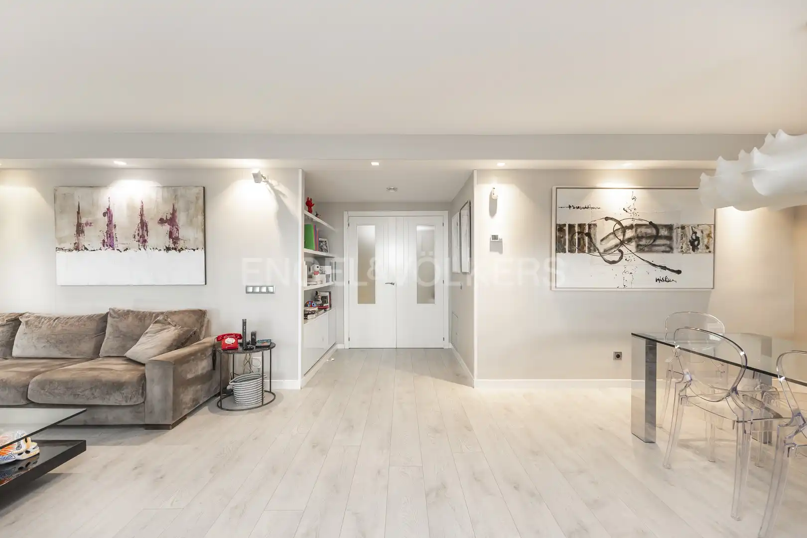 Sala de estar de Casa o chalet en venta en Cobeña con Aire acondicionado, Calefacción y Jardín privado