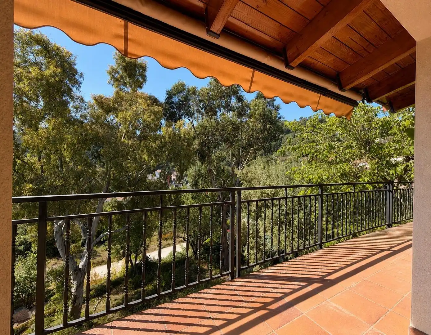 Terraza de Casa o chalet en venta en Bigues i Riells del Fai con Calefacción, Jardín privado y Terraza