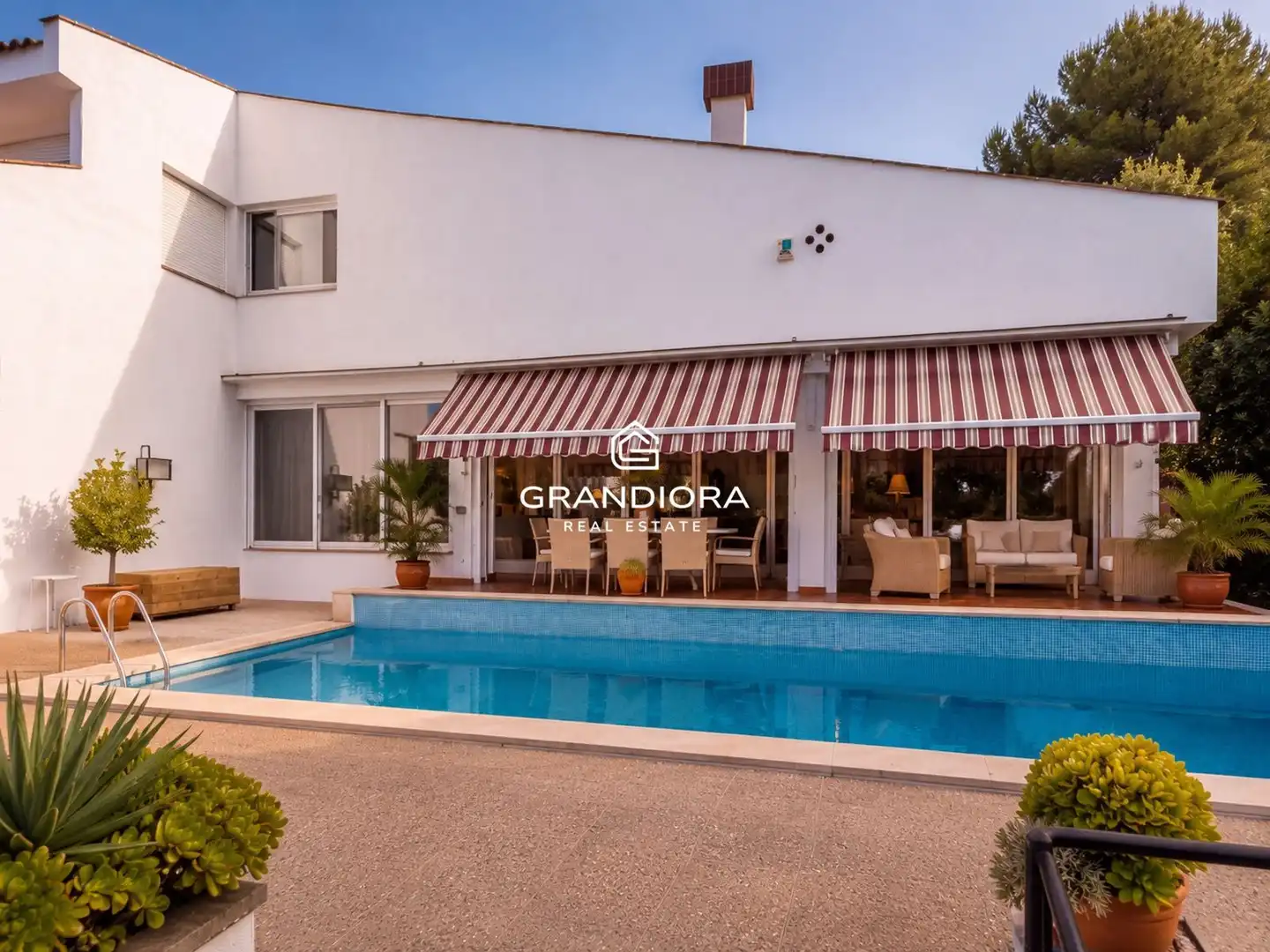 Jardí de Casa o xalet en venda en Mataró amb Terrassa i Piscina