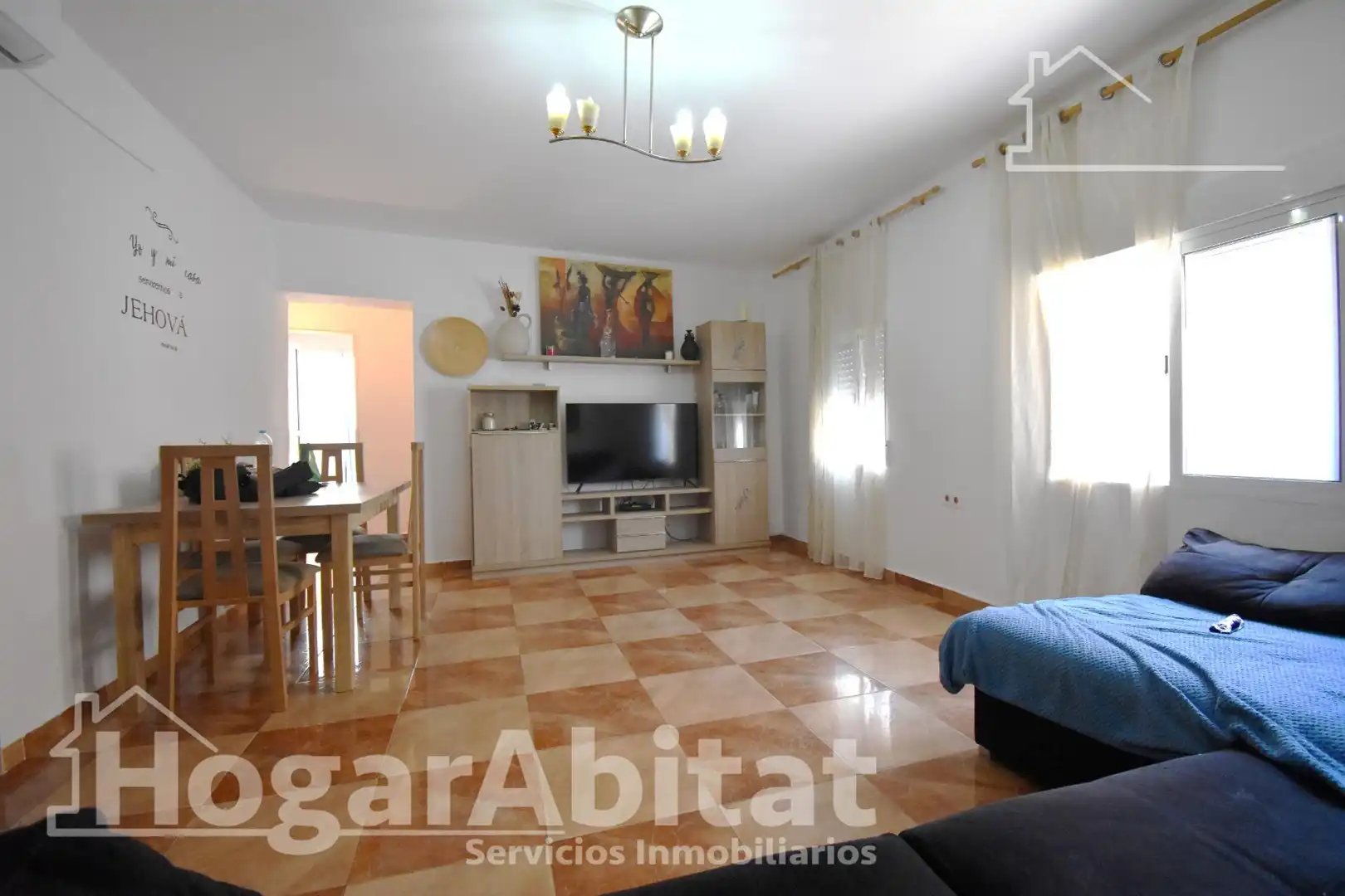 Living room of Flat for sale in Alzira  with Air Conditioner, Heating and Terrace