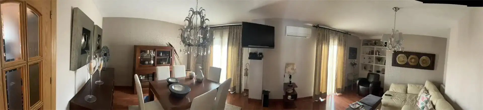 Living room of Flat for sale in Torres  with Air Conditioner, Parquet flooring and Storage room