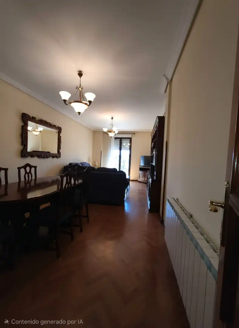 Sala d'estar de Pis per a compartir en Talavera de la Reina amb Aire condicionat, Calefacció i Parquet