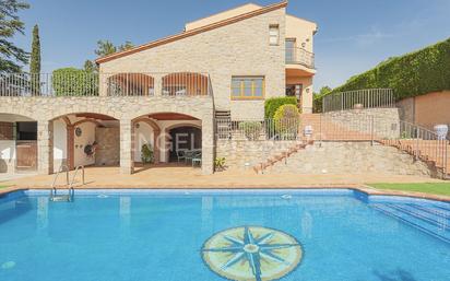 Exterior view of House or chalet for sale in Sant Feliu de Codines  with Terrace and Swimming Pool