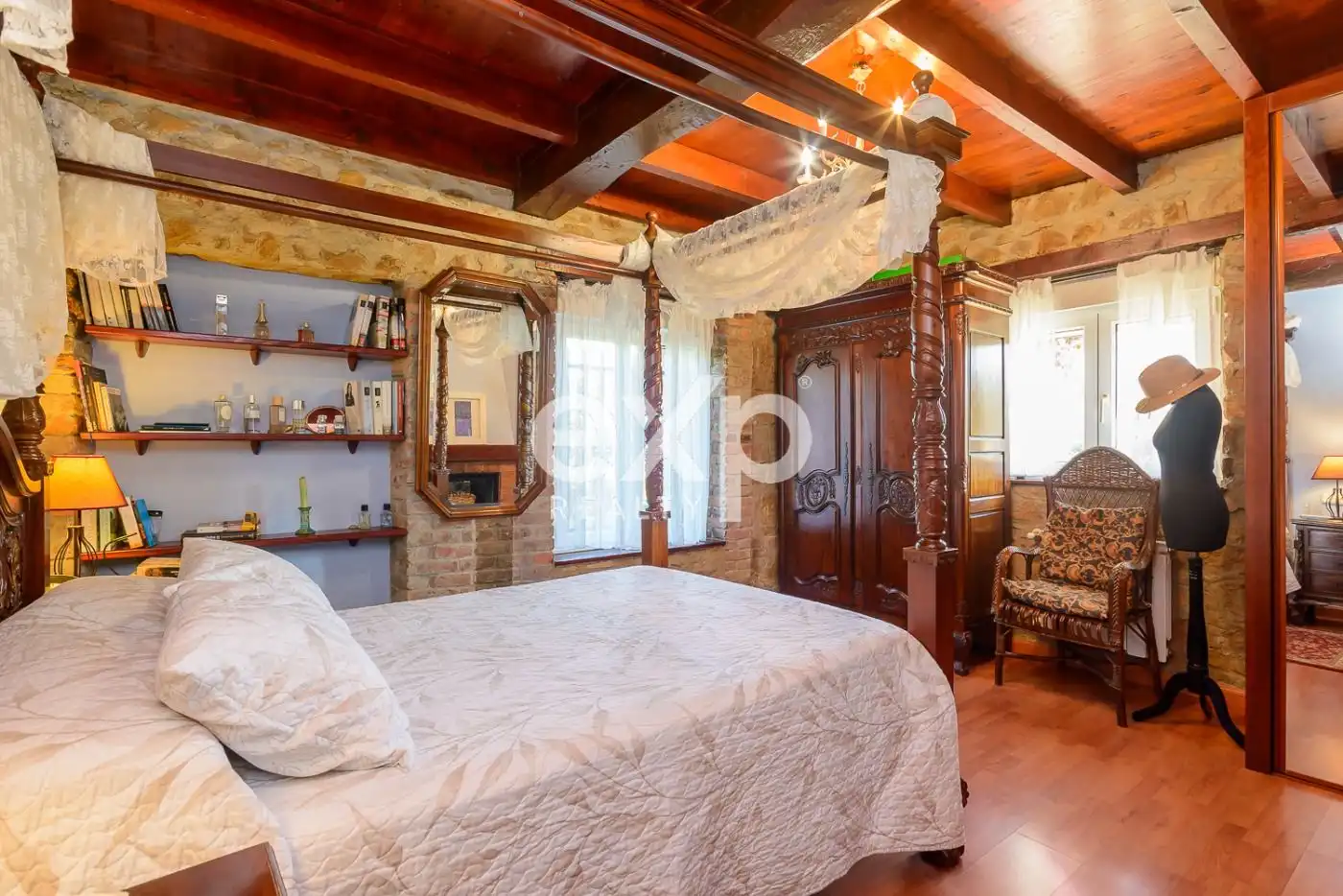 Bedroom of Houses for sale in Langreo  with Heating, Private garden and Swimming Pool