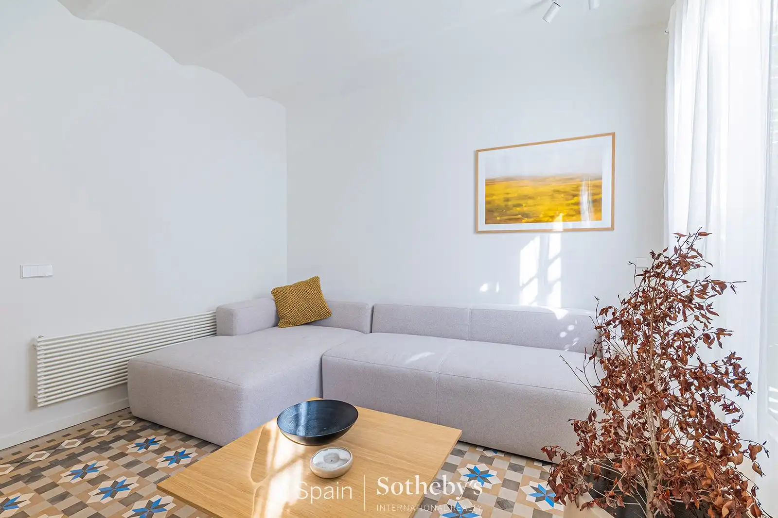 Living room of Apartments for sale in Barcelona  with Air Conditioner and Heating