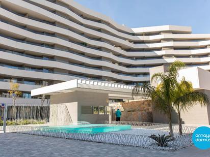 Exterior view of Flat for sale in Alicante / Alacant  with Air Conditioner, Terrace and Swimming Pool