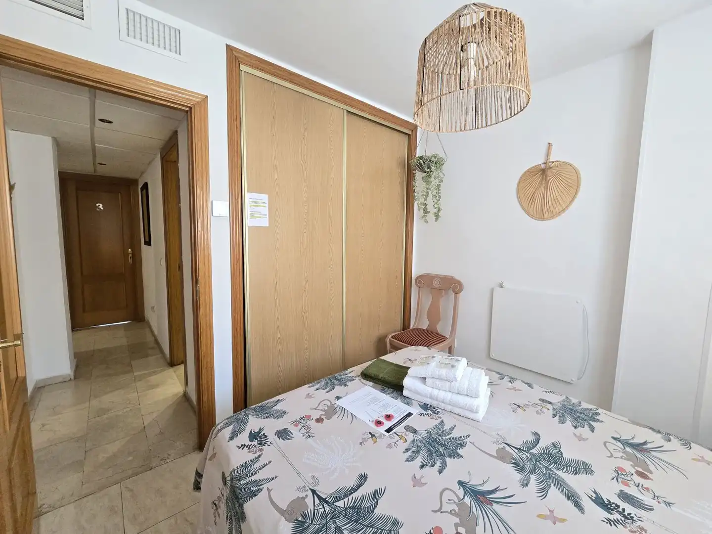 Schlafzimmer von Dachboden zum Verkauf in Málaga mit Klimaanlage, Heizung und Terrasse