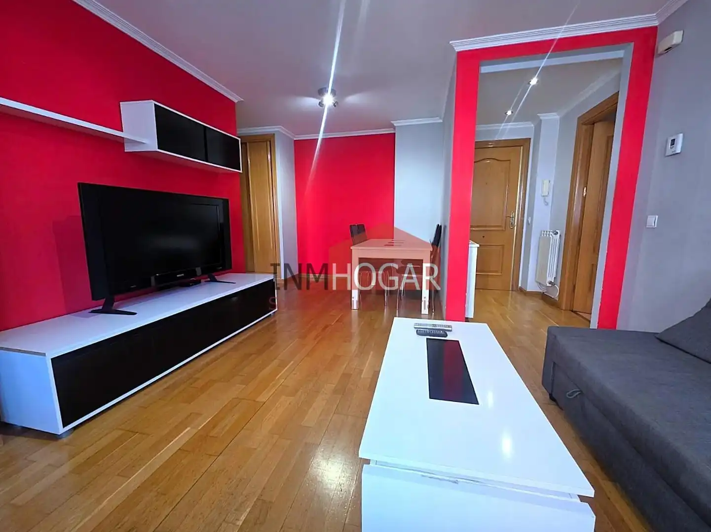 Sala de estar de Apartamento en venta en Ávila con Calefacción, Trastero y Amueblado