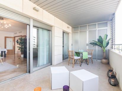 Terrace of Flat for sale in Elche / Elx  with Parquet flooring, Terrace and Balcony