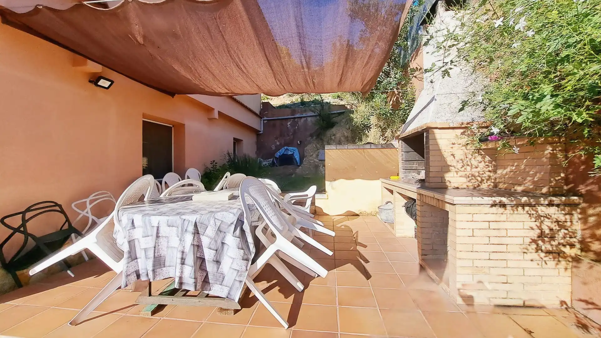 Terrassa de Casa o xalet en venda en Lloret de Mar amb Calefacció, Jardí privat i Parquet