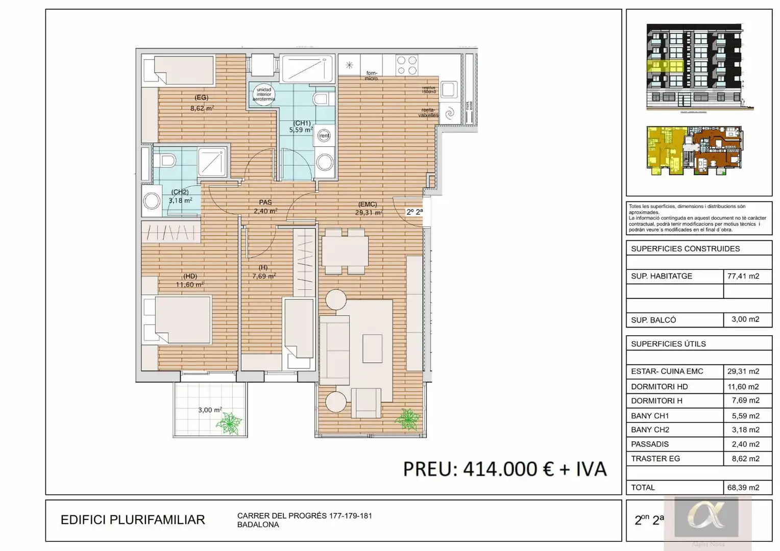 Ático en venta en Progres, 179, Progrés - Pep Ventura